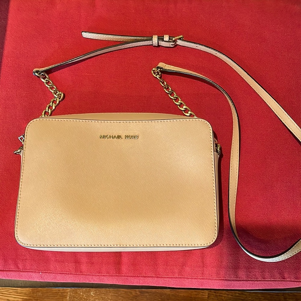 Michael Kors cross body bag with chain adjustable strap